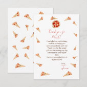 Carte De Remerciements Tranches de Fun Anniversaire (Devant / Derrière)