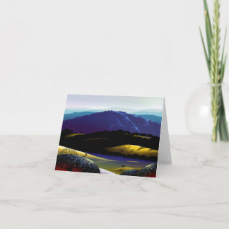 Carte De Remerciements Tranquillité