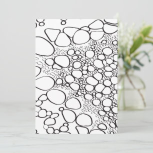 Carte De Remerciements Travail numérique Abstrait 10