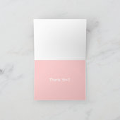 Carte De Remerciements Trio Cupcake (Intérieur)