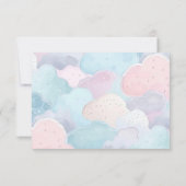 Carte De Remerciements Triplets Books for the Babies (Dos)