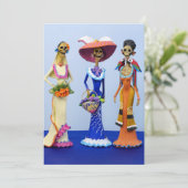 Carte De Remerciements Trois Catrinas (Debout devant)