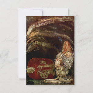 Carte De Remerciements "Troll Door" de John Bauer