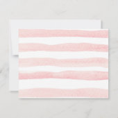 Carte De Remerciements Tropical Glace Florale Mariage Shower (Dos)