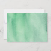 Carte De Remerciements Trou En Un Golf Premier Anniversaire (Dos)