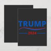 Carte De Remerciements trump take America back (Devant / Derrière)