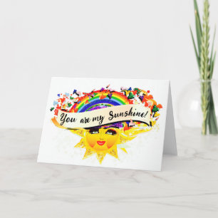 CARTE DE REMERCIEMENTS TU ES MON SOLEIL