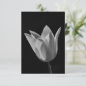Carte De Remerciements Tulipe (Debout devant)