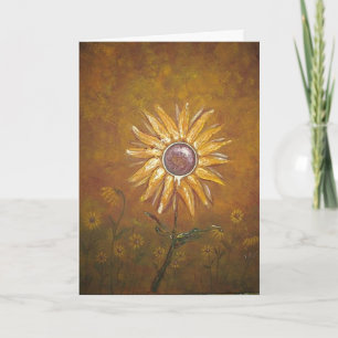 Carte De Remerciements Tuscan Sunflower - Thank You Card