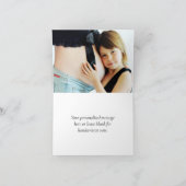 Carte De Remerciements Twinkle Little Star | Gris de charbon et argent (Intérieur)