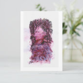 Carte De Remerciements Type moderne (Debout devant)