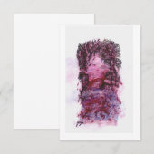 Carte De Remerciements Type moderne (Devant / Derrière)