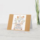 Carte De Remerciements Typewriter Thanks Greeting Card (Devant)