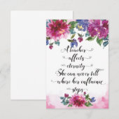 Carte De Remerciements Typographie de l'enseignant Retour à l'école Cadea (Devant / Derrière)