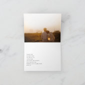 Carte De Remerciements Ultra moderne Gras Big TNX Simple (Intérieur)