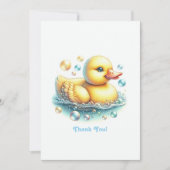 Carte De Remerciements Un Canard chanceux Anniversaire (Devant)