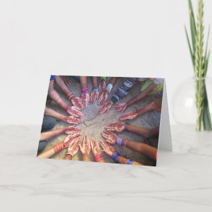 Carte De Remerciements Un cercle des soeurs