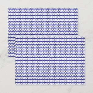 Carte De Remerciements Un ciel bleu vif avec des nuages blancs épars.