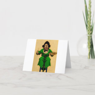 Carte De Remerciements Un futuriste sombre, 1923 par Maxfield Parrish