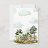 Carte De Remerciements Un Joyeux Camper Anniversaire (Dos)