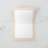 Carte De Remerciements Un petit Baby shower Rustique Boho Automne Un Peu (Intérieur)