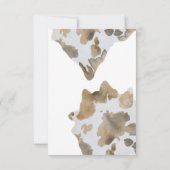 Carte De Remerciements Un petit cowboy est sur le chemin (Dos)