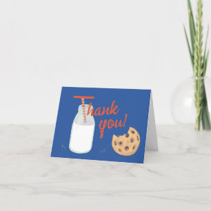 Carte De Remerciements Un petit gâteau Cookie premier anniversaire