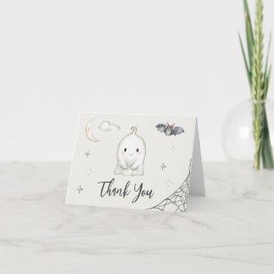 Carte De Remerciements Un petit livre est presque dû ! Baby shower d'Hall