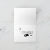 Carte De Remerciements Un peu doux des mercis (carte) (Intérieur)