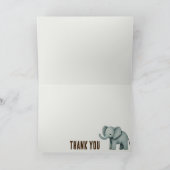 Carte De Remerciements Un Peu Sauvage (Intérieur)