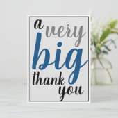 Carte De Remerciements Un très grand homme d'appréciation du personnel du (Debout devant)