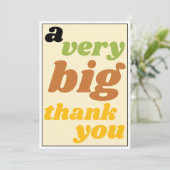 Carte De Remerciements Une appréciation décontractée de lieu de travail (Debout devant)