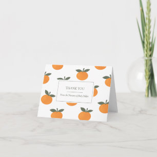 Carte De Remerciements Une Baby-Shower Genre Neutre pour un Petit Bout de