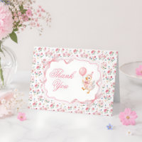Une Coquette d'Oie Ridicule Fleur Rose 1er Anniver