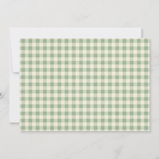 Carte De Remerciements Une oie sotte Noël Vert 1er anniversaire Photo (Dos)