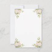 Carte De Remerciements Une Petite aquarelle Lambchop (Dos)