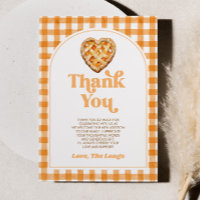 Une petite tarte mignonne rétro Baby Shower coeur