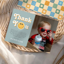 Une photo de remerciement d'anniversaire pour un g