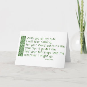 Carte De Remerciements Une prière de remerciement