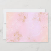 carte de remerciements Unicorne avec photo, élégan (Dos)