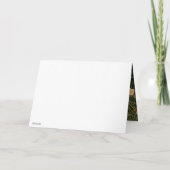 Carte De Remerciements Université d'Albany Chef de la mascotte Great Dane (Dos)