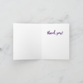 Carte De Remerciements Université d'Albany Great Danes (Intérieur)