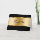 Carte De Remerciements Upscale Elegant Thank You Cards (Devant)