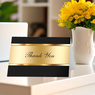 Carte De Remerciements Upscale Elegant Thank You Cards