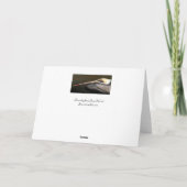 Carte De Remerciements Vacances Côte Brown Pélicans (Dos)