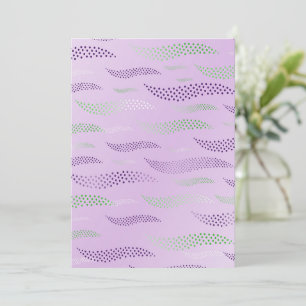 Carte De Remerciements Vagues Tigre (motif stylisé) 3