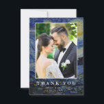 Carte De Remerciements Van Gogh Starry Mariage de nuit<br><div class="desc">Carte de remerciements photo mariage avec votre message personnalisé aux invités mariages sur Vincent Van Gogh Starry arrière - plan de peinture de nuit.</div>