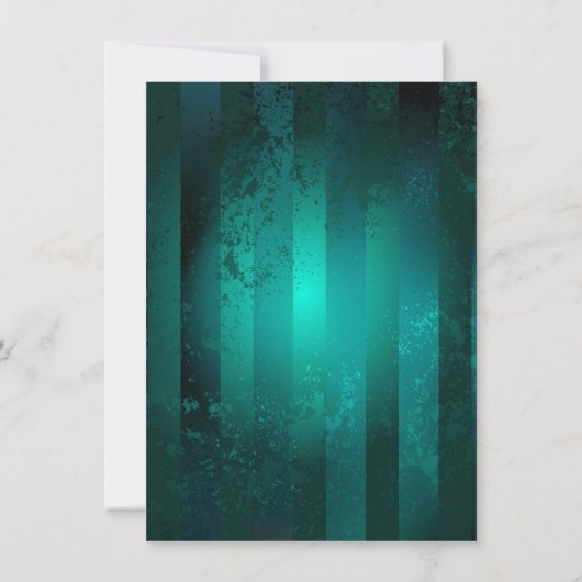 Carte De Remerciements Veille bijoux Steampunk sur un Arrière - plan vert (Dos)