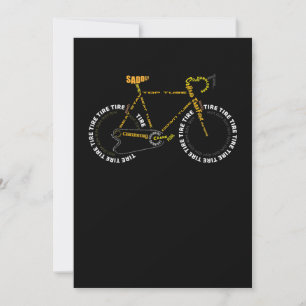 Carte De Remerciements Vélo    AnatomyCute Cycling Est Un Cadeau De Vie