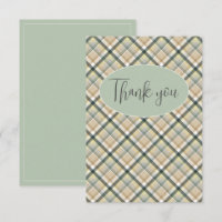 Vert Plaid Moderne